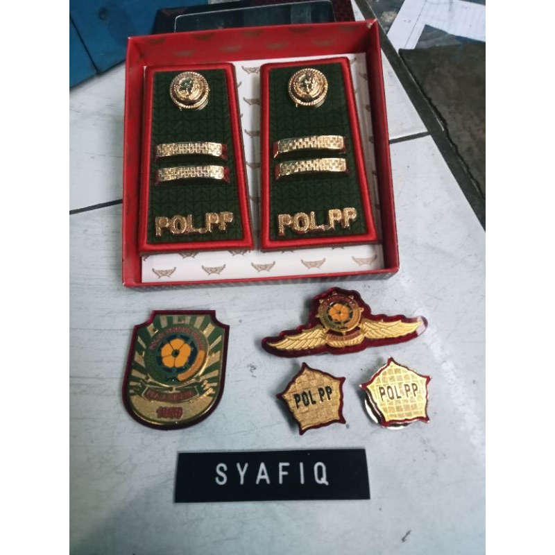 1SET ATRIBUT PDH POL PP SATPOL PP UNTUK GOLONGAN 3B