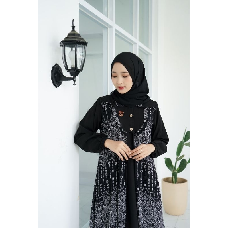 EL HURRIYAH GAMIS CERUTY OUTER MOTIF ETNIC