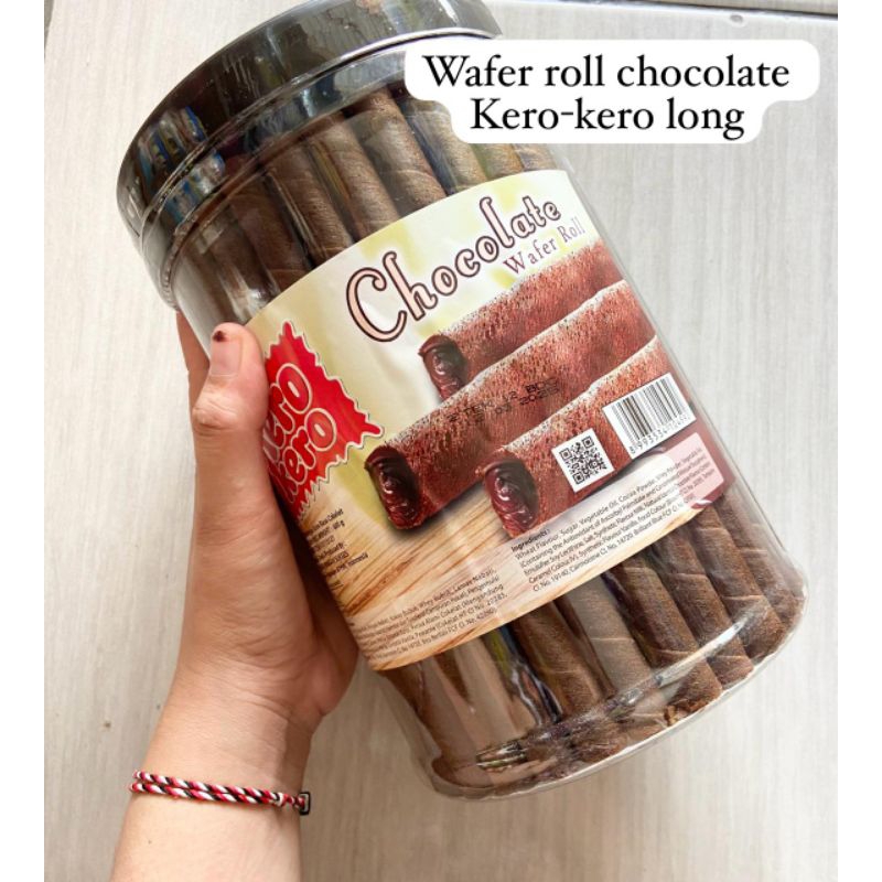 ASTOR KERO KERO COKLAT | WAFER ROLL KERO KERO CHOCOLATE