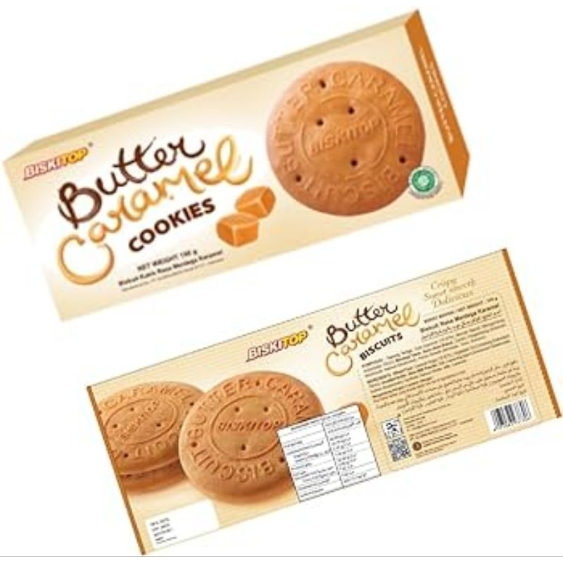

1 KARTON BISCUIT CARAMEL ISI 24 BOX