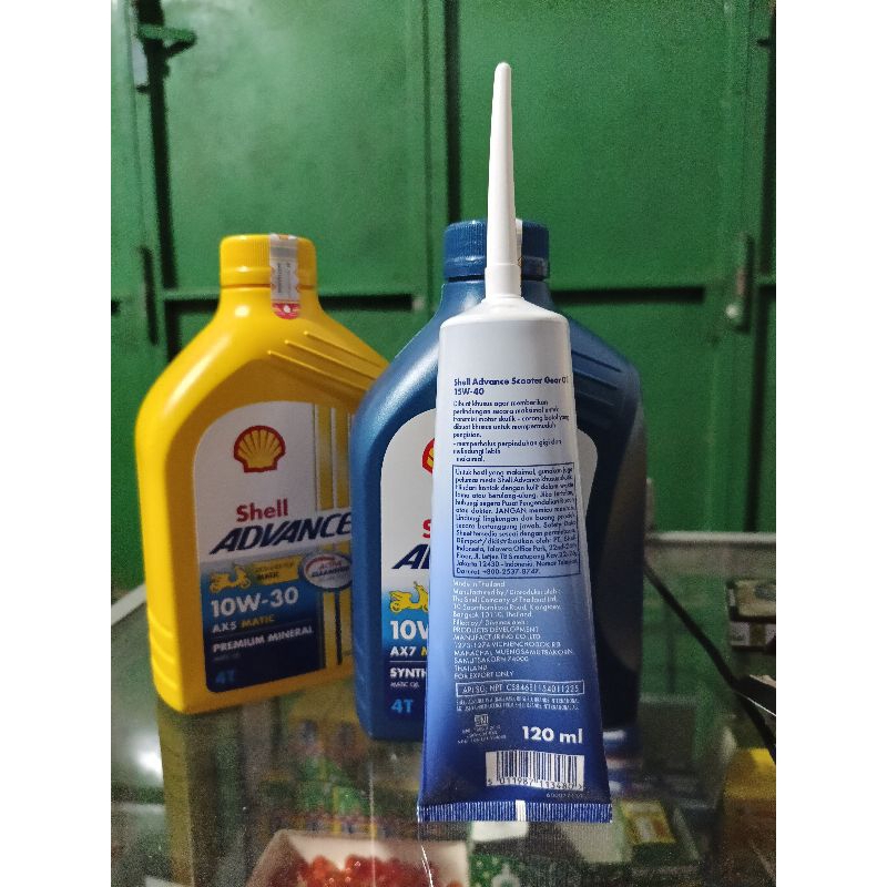 Shell Adv Gear Oil (Oli Gardan Matic)