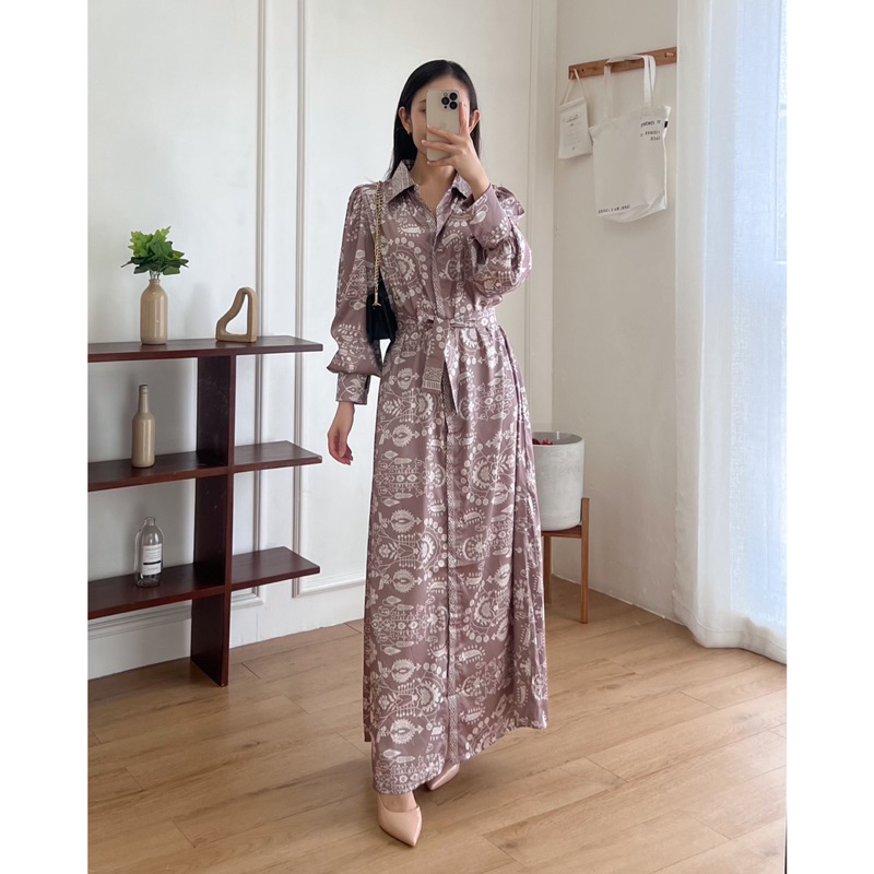 Kamiclothing.id — Billa Dress (baju fashion wanita semi gamis)