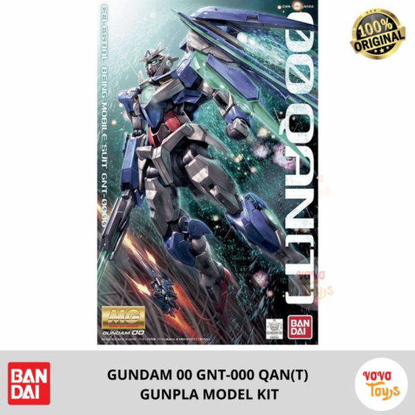 Dijual Bandai MG Gundam 1/100 00 OO GNT-0000 QANT Limited