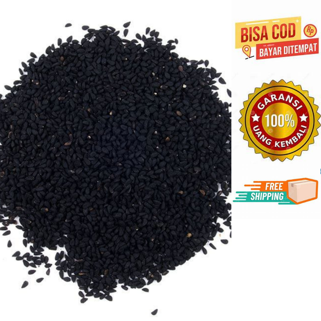 

Habbatussauda / Jintan Hitam / Jinten Hitam Kemasan 1kg, 500gr, 250gr, 100gr