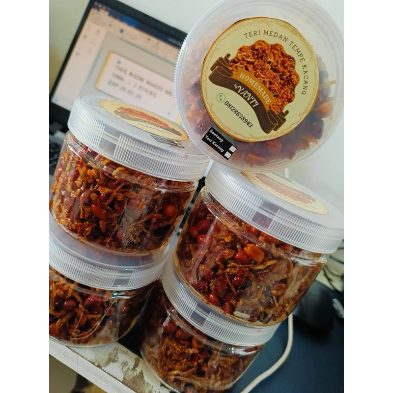 

teri kacang homemade