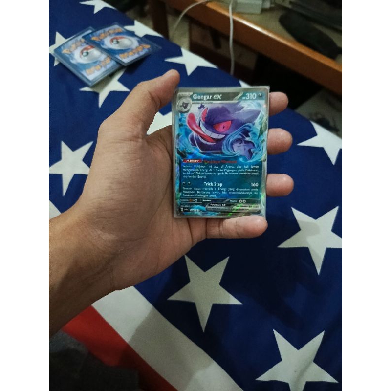 kartu pokemon bahasa Indonesia gengar ex rr
