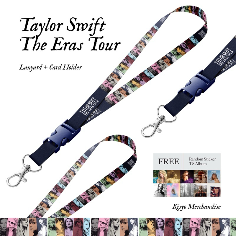 

Lanyard Taylor Swift - The Eras Tour | Merchandise Taylor Swift