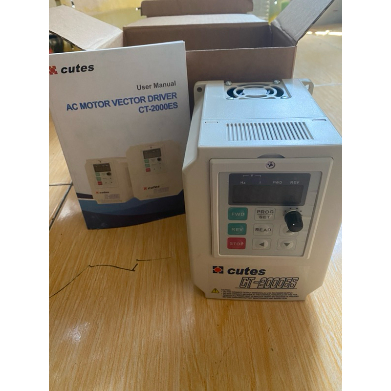 CT-2002-ES-A75 (0,75KW/ 1HP) INVERTER CUTES MADE IN TAIWAN
