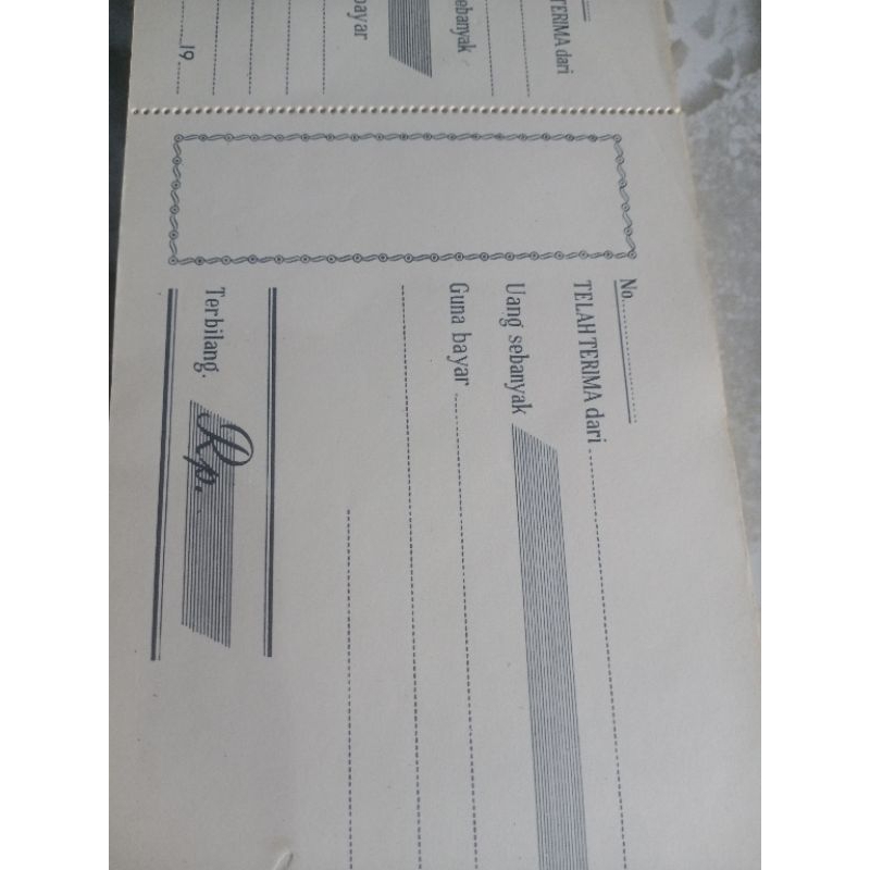 

Kwitansi Tahun 19 San (S212)