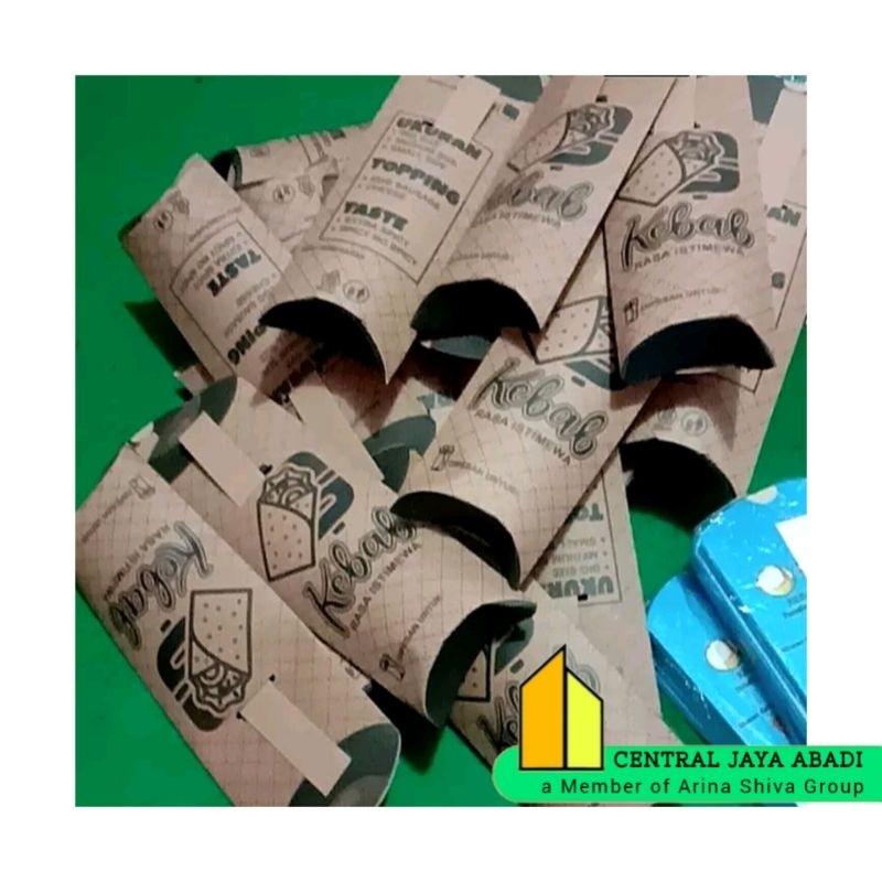 

150 LEMBAR KERTAS KEBAB TARIKAN UKURAN 25 × 10 CM HIGH QUALITY PRODUK TERBARU | KOTAK KEBAB KEKINIAN | DUS KEBAB VIRAL TIKTOK | KEMASAN KEBAB | BOX KEBAB 150 PCS MURAH | TOKO KEBAB OFFICIAL | CENTRAL JAYA ABADI | SHIVACORP 51440
