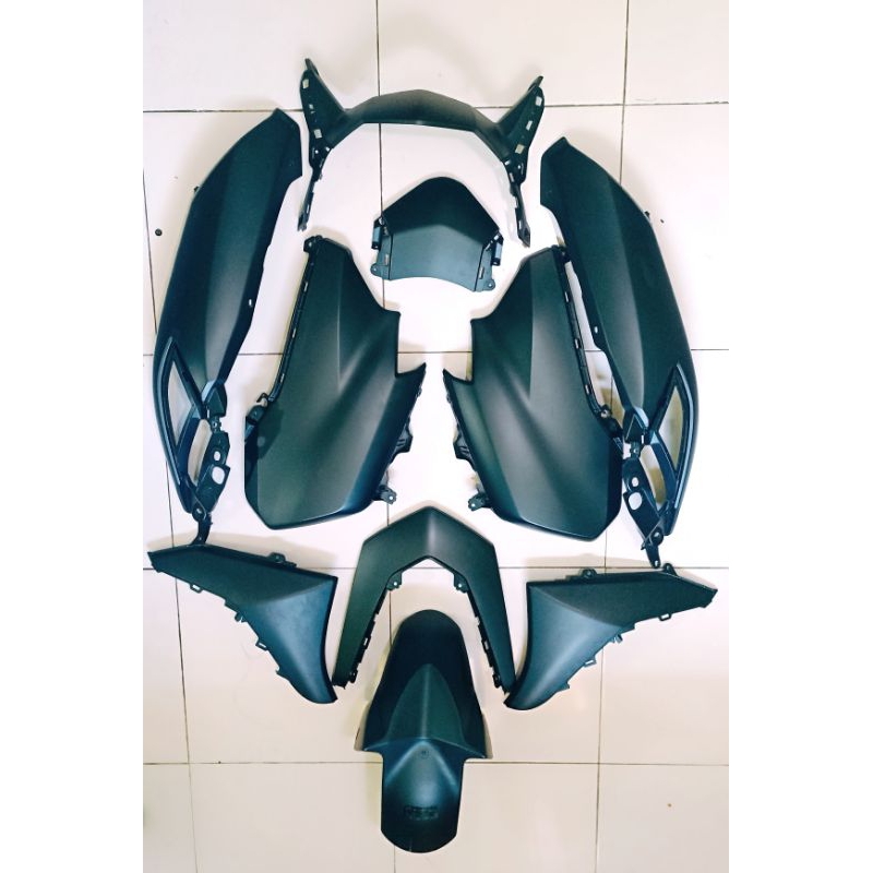 FULL SET BODY HALUS ALL NEW NMAX 155 HIJAU DOFF ORIGINAL YAMAHA (10 PCS ) (SOLD)