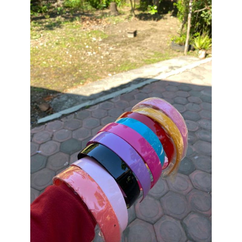 BANDO PLASTIK POLOS/LEBAR POLOS