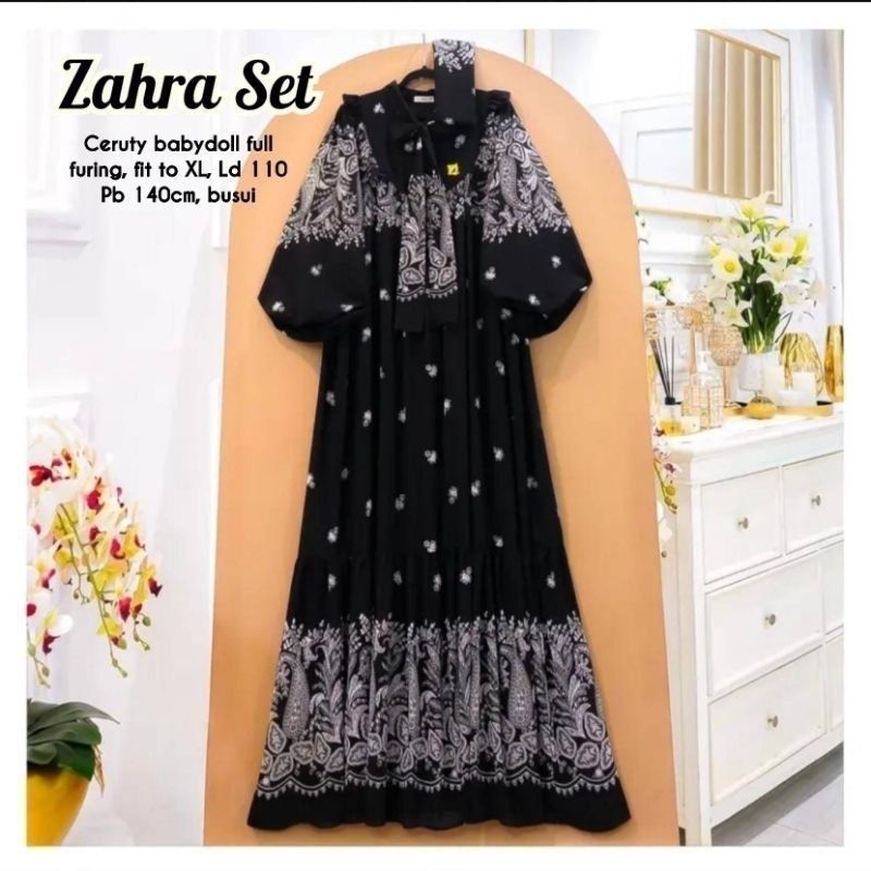 ZAHRA SET DRESS- MAXY