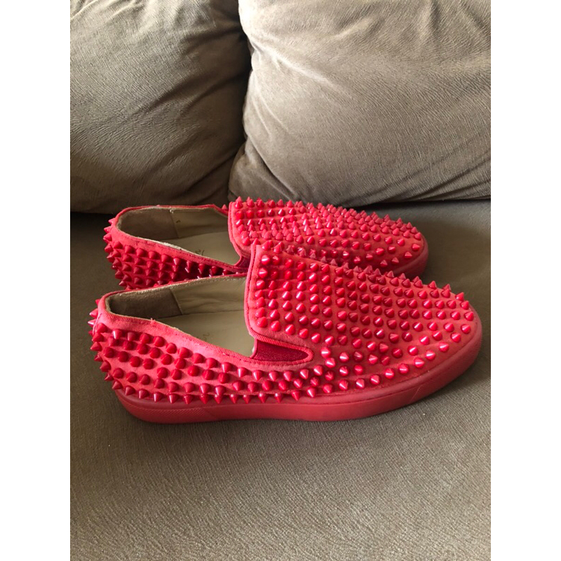 Christian Louboutin rock stud shoes