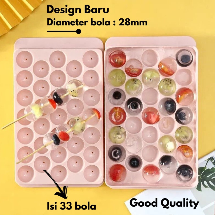 CETAKAN JELLY BALL - CETAKAN ES SILIKON - CETAKAN SERBAGUNA