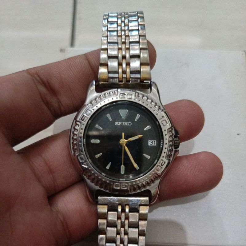 Jam tangan Original Seiko preloved second bekas