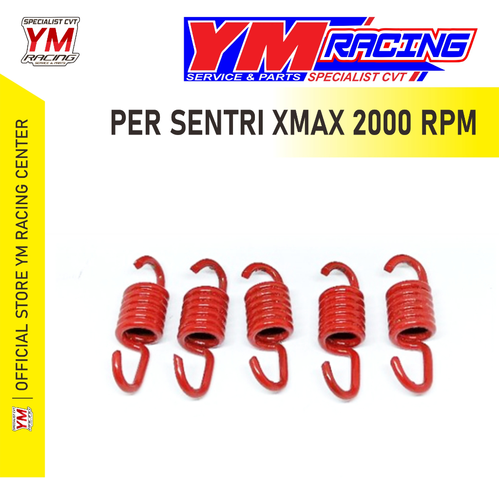 PER CENTRI XMAX 2000 RPM 1 SET ISI 5 PCS/BUAH | PER KAMPAS GANDA XMAX / PER SENTRI XMAX ( PER KANPAS