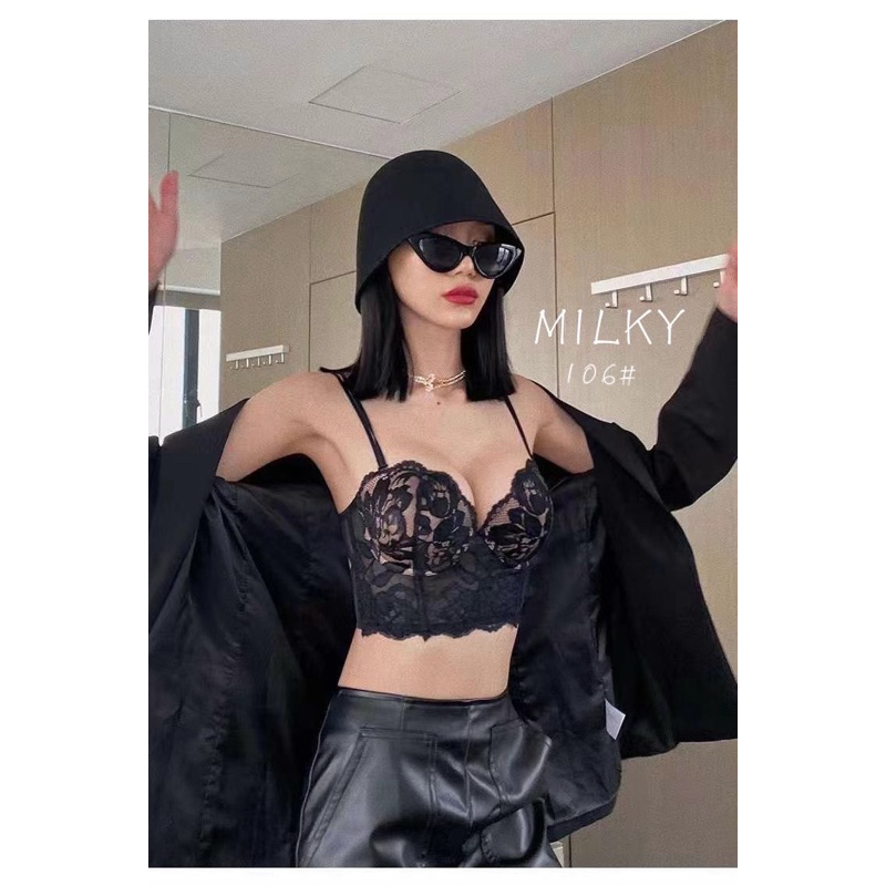 MILKY LACE BRA 106
