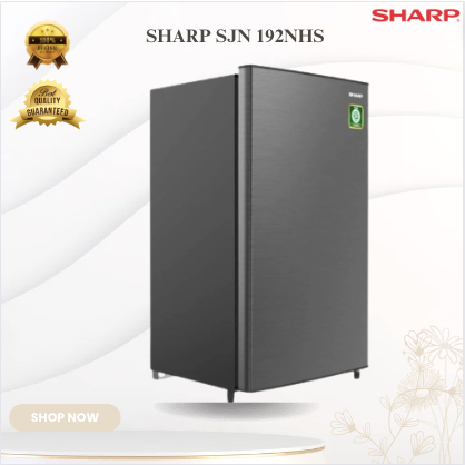 SHARP KULKAS 1 PINTU SJN 192NHS 184L TERMURAH ORIGINAL GARANSI/SJN192NHS/SJN 192 NHS/SJN-192-NHS