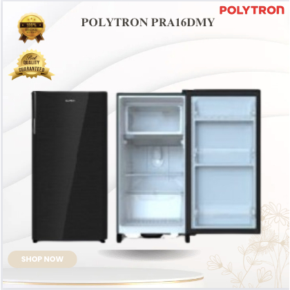 POLYTRON Kulkas 1 Pintu PRA16DMY 160L/PRA-16DMY/PRA 16DMY/KULKAS 1 PINTU/KULKAS POLYTRON