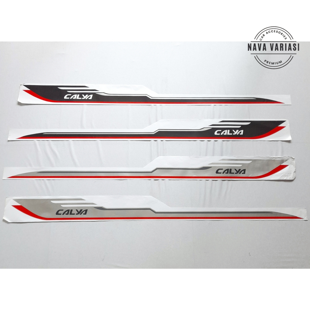 Stiker Samping Mobil Calya Stiker Body Samping Calya All Variant
