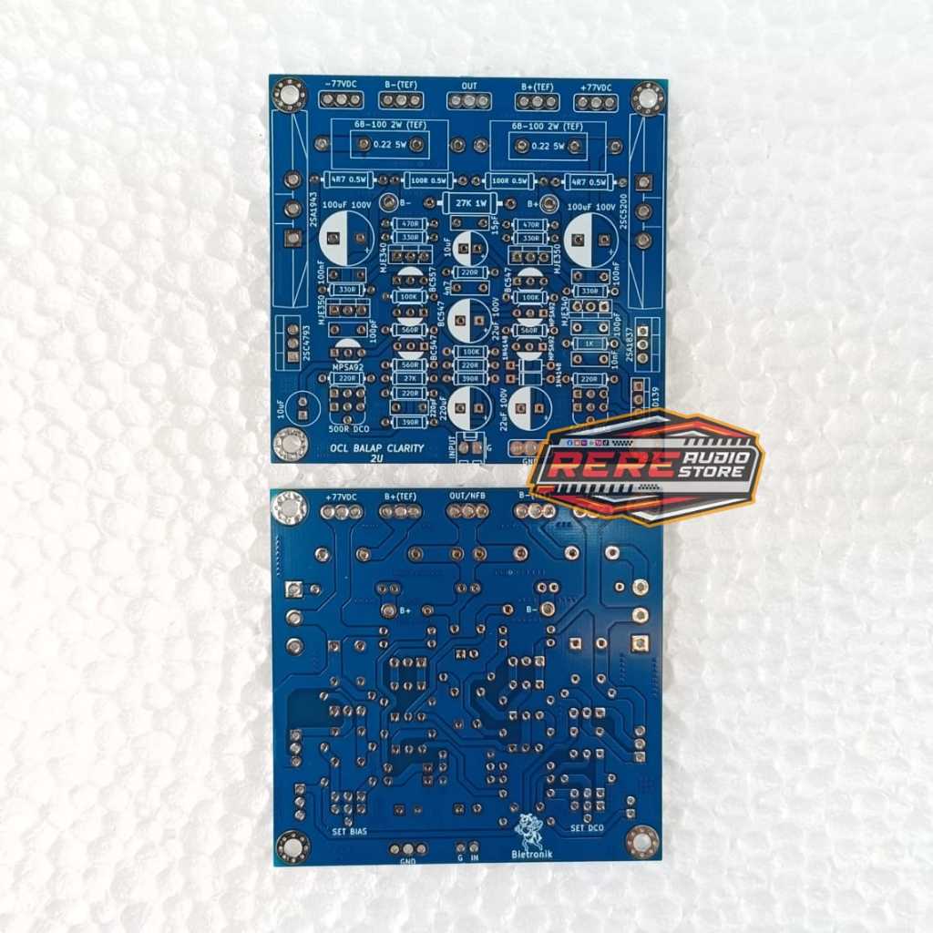 PCB Ocl Balap Clarity 2U Double Layer FR4 Fiber