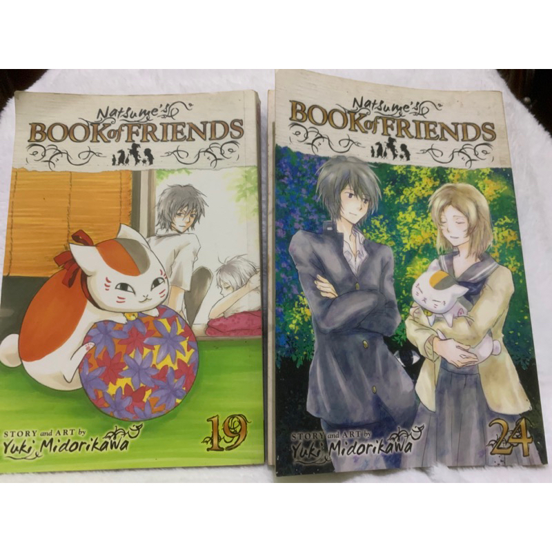 Manga Komik Bahasa Inggris Original Natsume Yuujinchou Vol 19 & 24