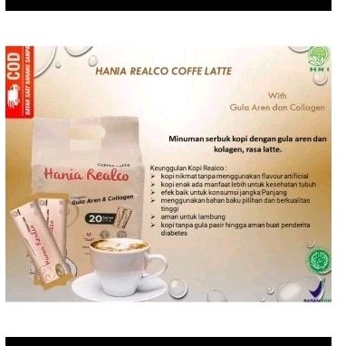 

HANIA REALCO LATTE / KOPI KOLAGEN AMAN UTK LAMBUNG