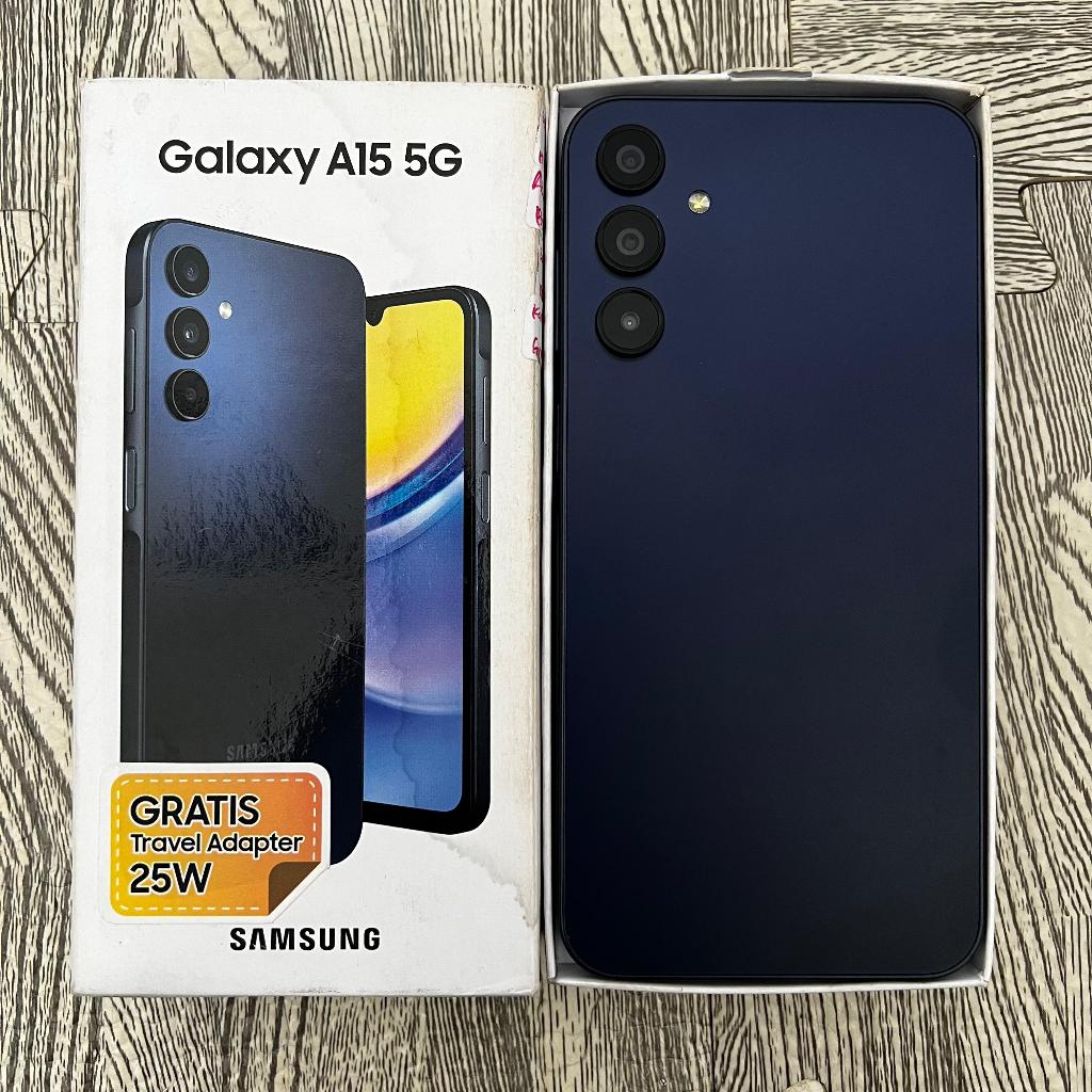 Samsung A15 5G 8/256 Second Fullset Bekas Resmi SEIN