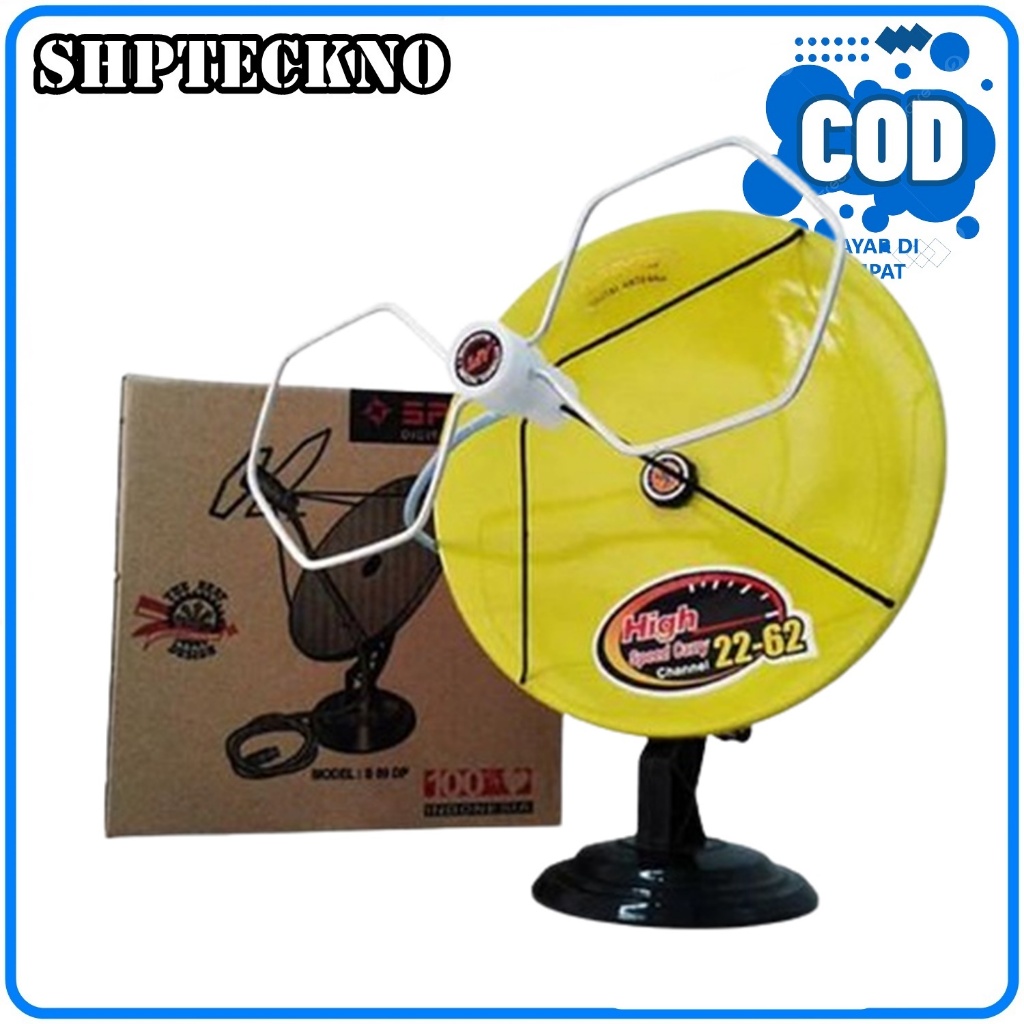 Antena Digitall Indoor Spyro Antena Parabola Mini Murah Berkualitas