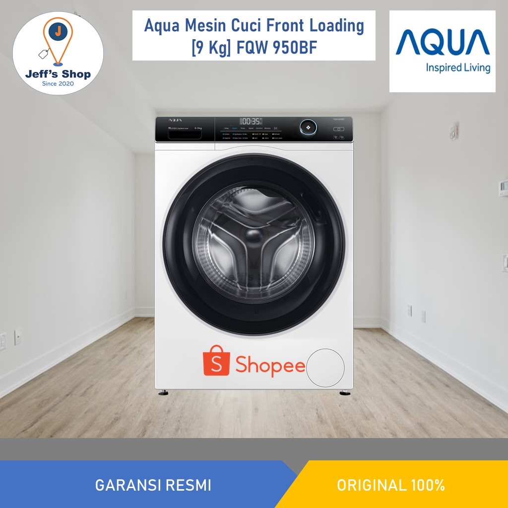 Aqua Mesin Cuci Japan Front Loading [9 Kg] FQW 950BF