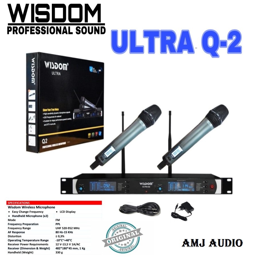 MIC WIRELESS WISDOM Q2 MICROPHONE WISDOM Q2