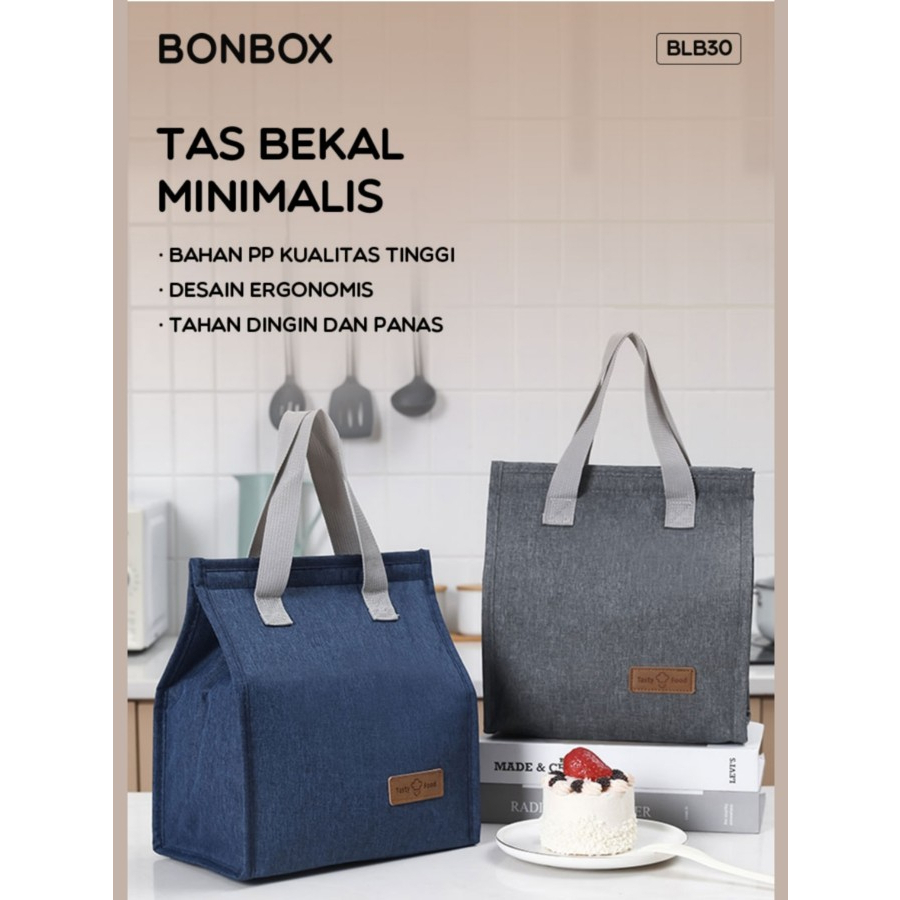 BONBOX  Tas Bekal Makan Portable Tas Lunch Box Tahan Panas