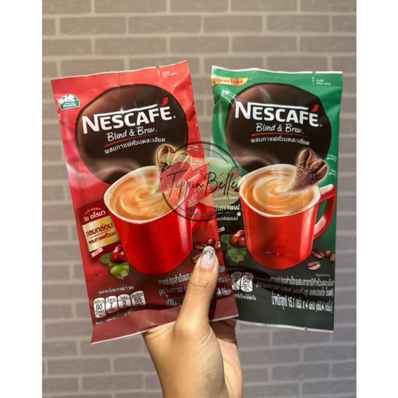 

Nescafe Blend & Brew isi 4 ori Thailand