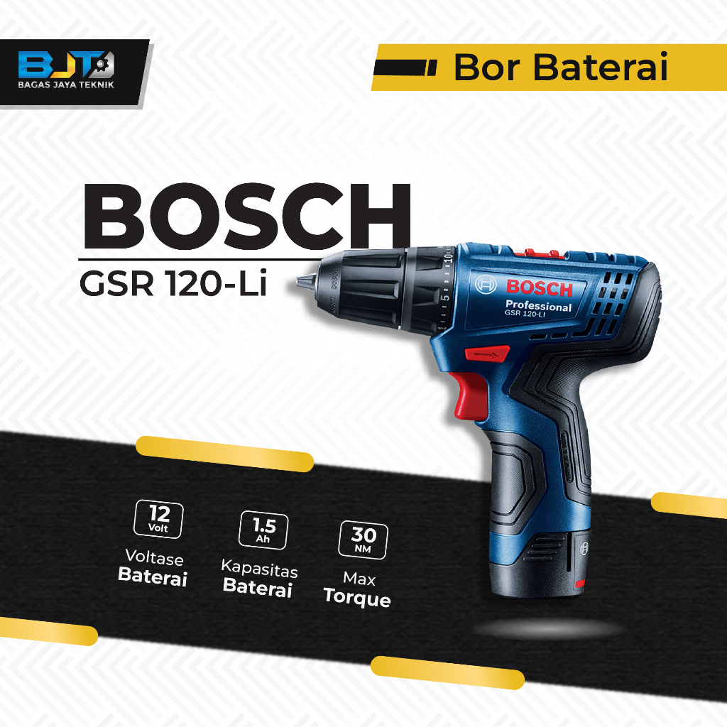 Bor baterai BOSCH GSR 120-Li
