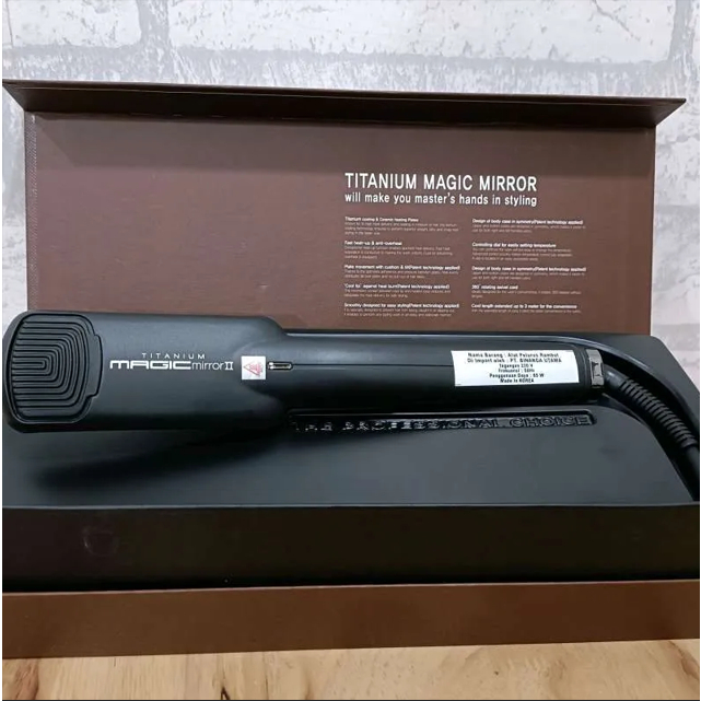 Catok CERA MAGIC TITANIUM babyliss Plat Lebar