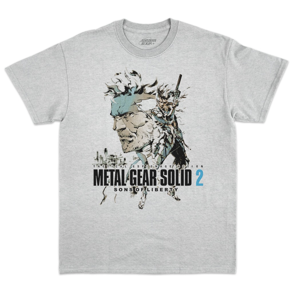 Kaos Game Metal Gear Solid 2 | Konami | Gamer T-Shirt
