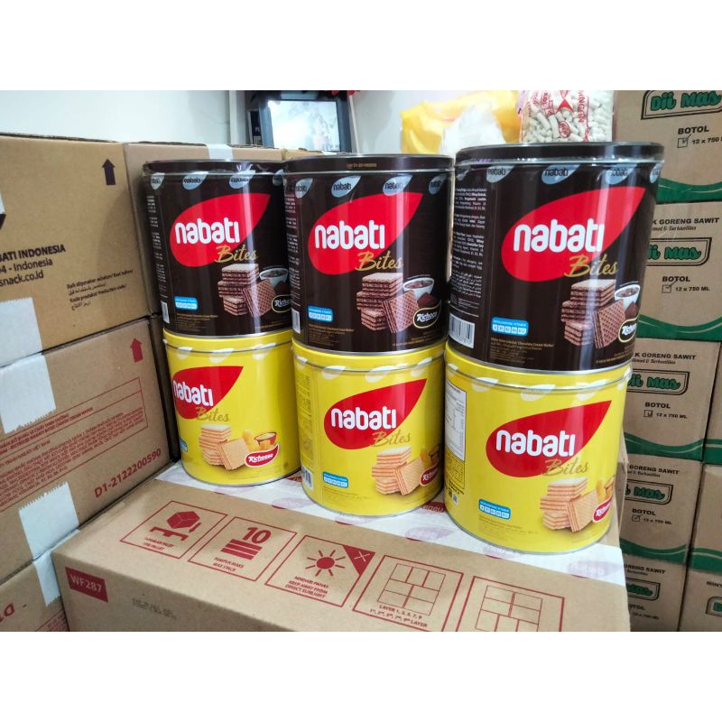 

NABATI WAFER BITES 240GR DUS - KARTON ISI 6PCS