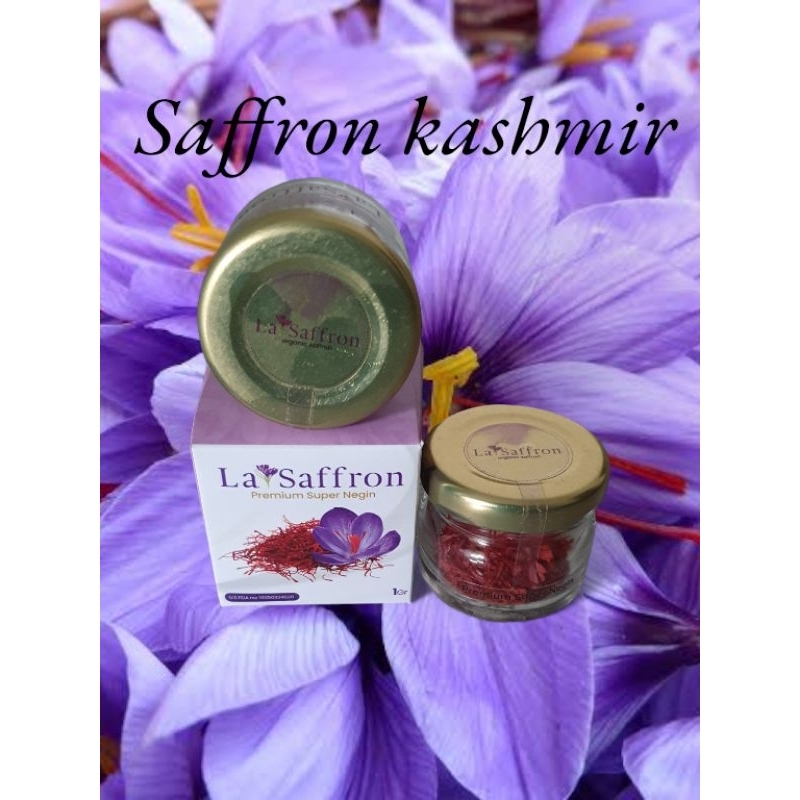 

promo 1 gram LA SAFFRON kashmir asli original berl licensi bpom amerika dan labkesda terbukti saffron terbaik di kelasnya