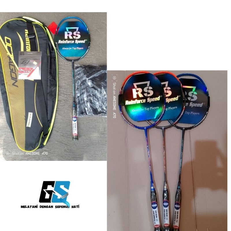 Raket Badminton RS OCTAGON 01 CONTROL 11 SMASH 21 PROF Original