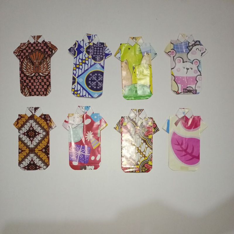 

Amplop lebaran model baju| 1 pack isi 6