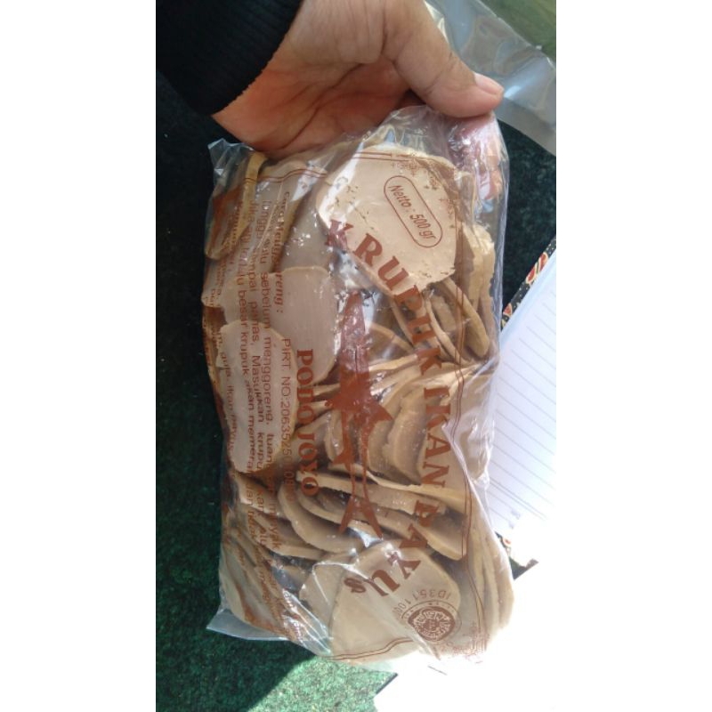 Kerupuk Ikan Payus Mentah