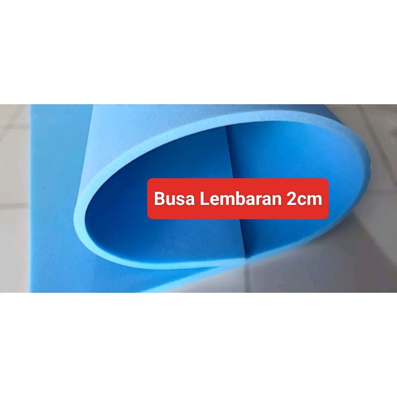 Busa Spon Lembaran warna Biru tebal 2cm