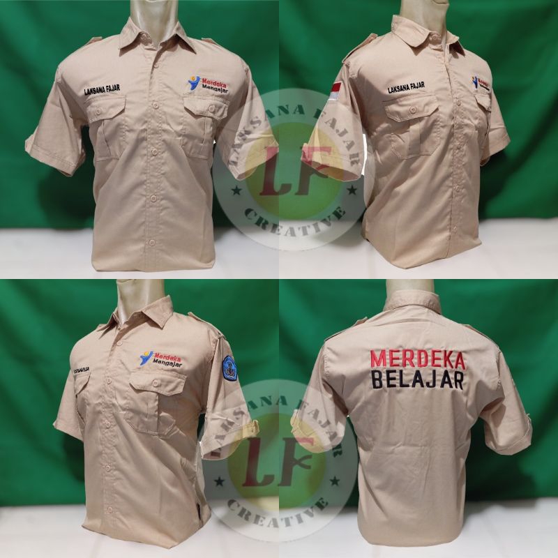 baju seragam Merdeka Mengajar / MERDEKA BELAJAR