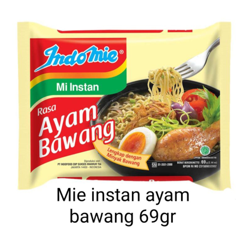 

INDOMIE INSTAN AYAM BAWANG 69gr