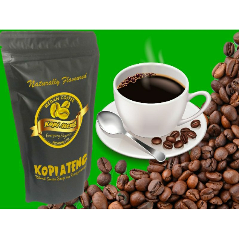 

KOPIATENG 15Og, PREMIUM ROBUSTAGAYO ACEH, 100% Murni Kopi, Natural