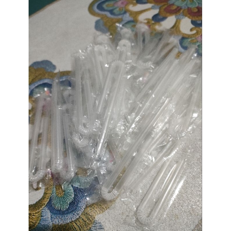 Sedotan Susu Kotak UHT Baru Plastik Segel