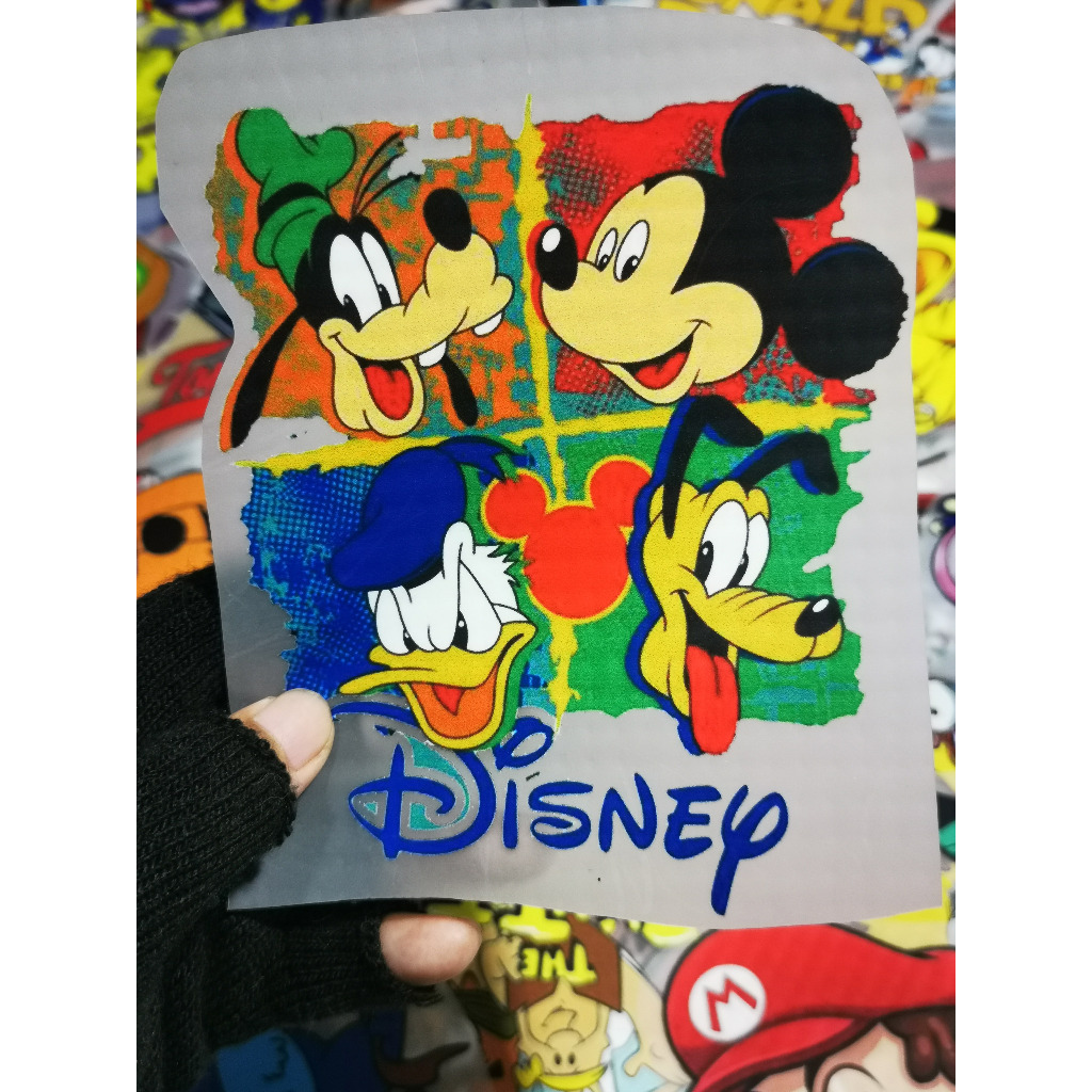 

DTF DISNEY TINGGAL PRESS UNTUK TOPI KAOS TOTEBAG