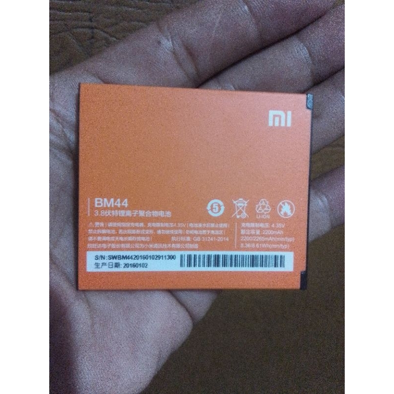Baterai Redmi 2s Original Copotan