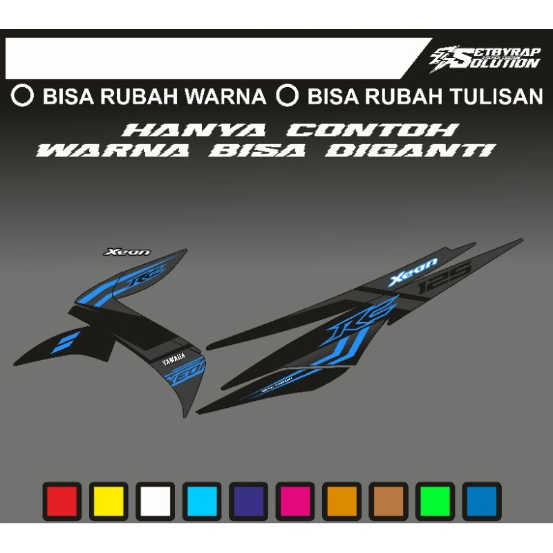 striping xeon rc/xeon bisa custom warna